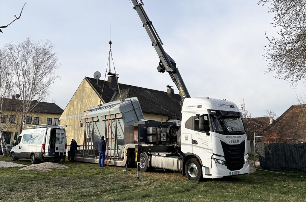 Leidenfrost LKWs fahren mit Treibstoff HVO100 Regenerativ von EnergieDirect.